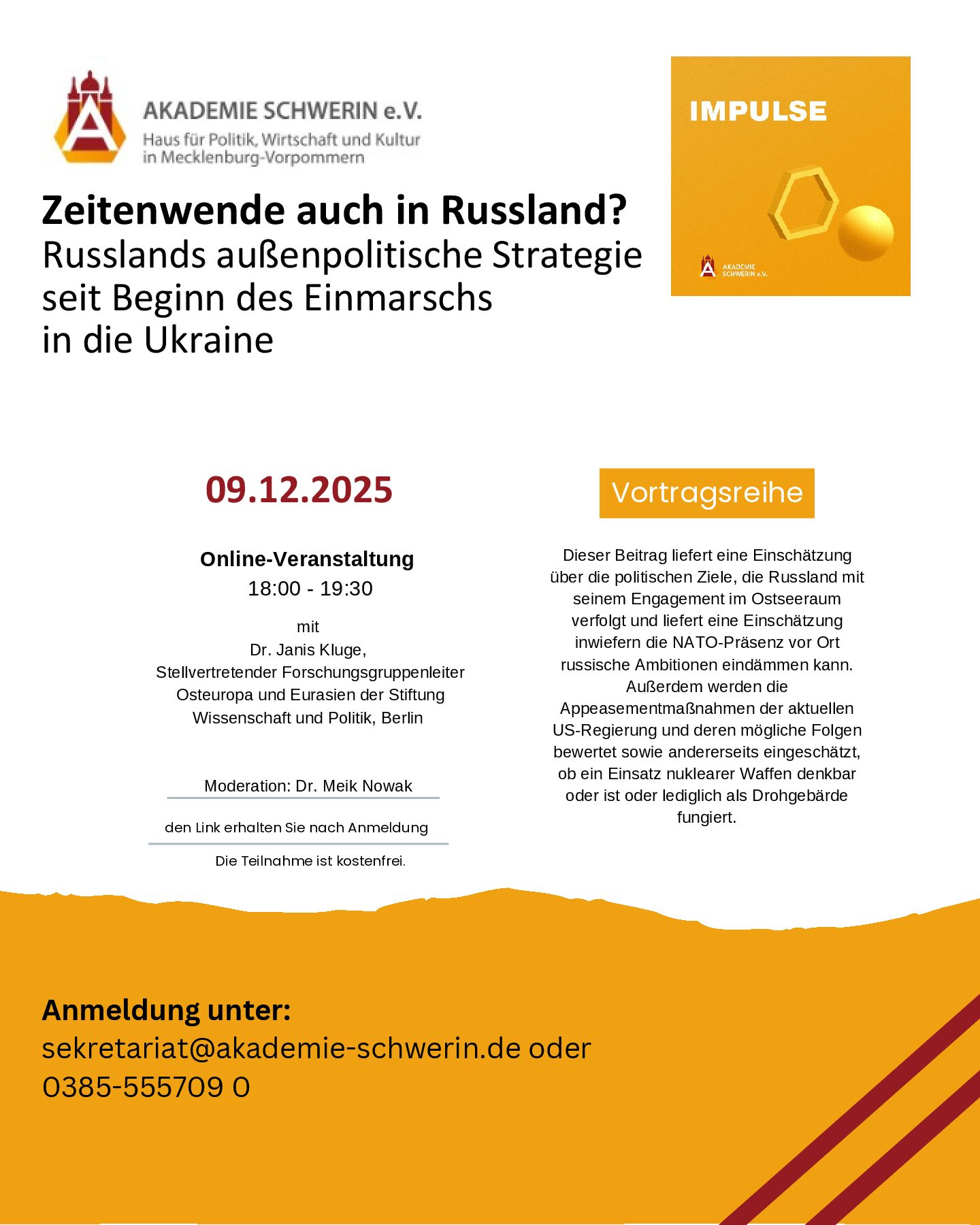 Sicherheitsarchitektur im Ostseeraum  (Online-Reihe IMPULSE)