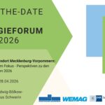 save the date - 13. Energieforum Mecklenburg-Vorpommern am 28.04.2026 in der IHK zu Schwerin